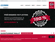Tablet Screenshot of nissan.autoeekoo.fi